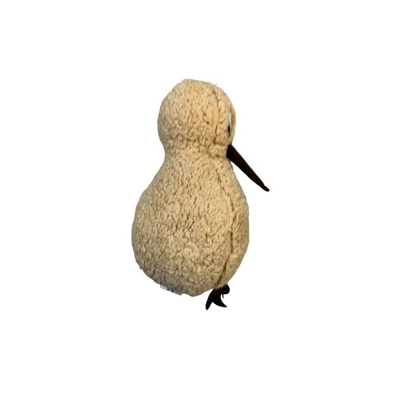 Plush Kiwi Bird Stuffed Animal Toy Beige Brown Made in New Zealand Soft - Picture 4 of 5